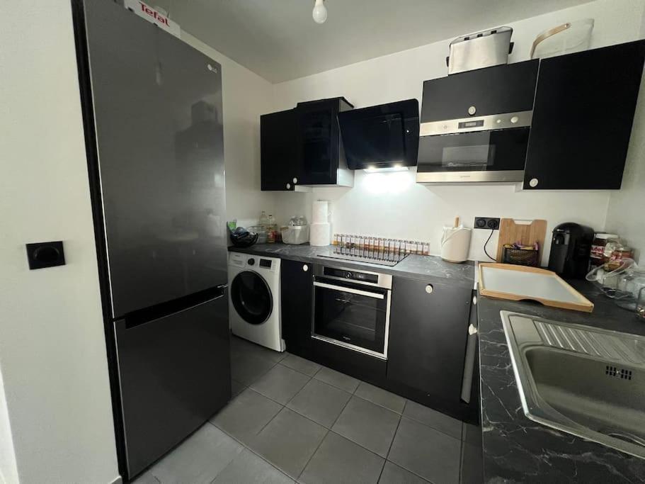 Superbe T2, Paris, Stade De France, Wifi, Parking Saint-Denis (Seine-Saint-Denis) Exterior foto